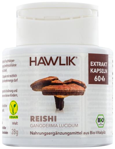 Hawlik Reishi (Ganoderma Lucidum) 60 Capsules