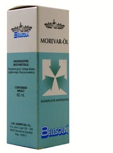 Morevar Hemorrhoids Varicose Veins Oil 60 ml