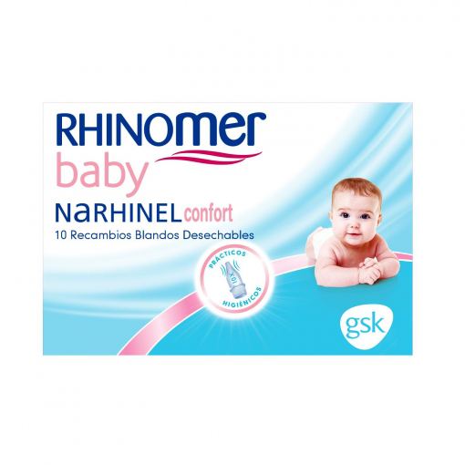 Narhinel Confort Nasal Aspirator 10 Disposable Refills