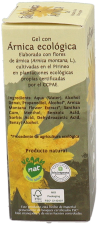 Arnica gel with organic arnica flowers extract