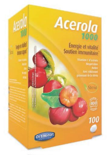 Orthonat Nutrition Acerola 1000mg.100Comp.