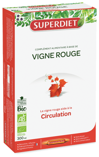 Organic Red Vine 20 Ampoules