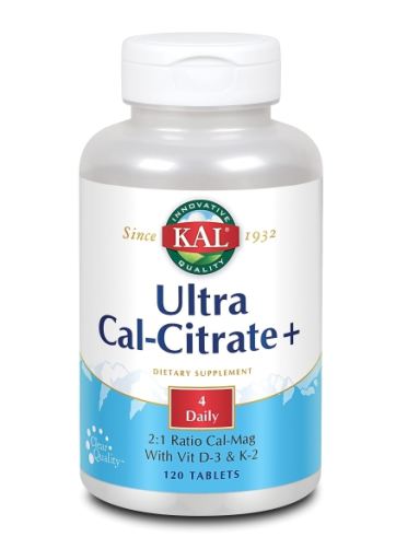 Kal Ultra Cal Citrate+ 120 Tablets