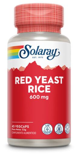 Solaray Red Yeast Rice 45 Capsules
