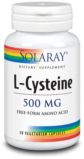 Solaray L-Cysteine 500mg 30 Capsules
