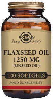 Linseed Oil 1,250 mg 100 Pearls