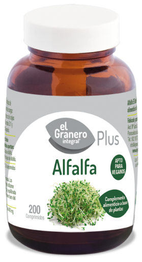 El Granero Integral Alfalfa 400mg. 200Comp.