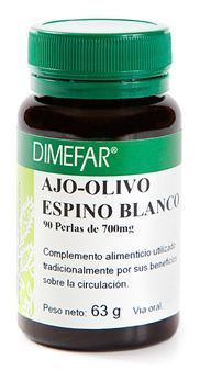 Dimefar Olive + Garlic + Hawthorn 90P