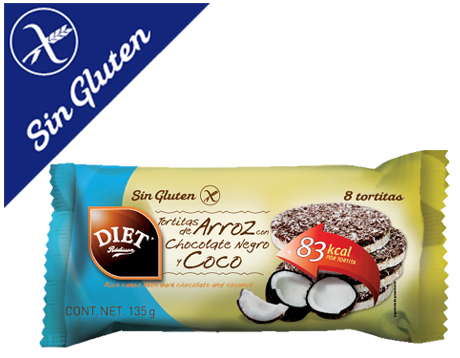 Tort. Rice Choco Coco S / g