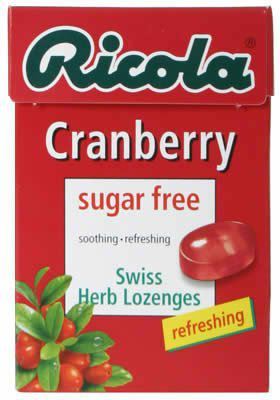 Ricola Caramelo Perlas Ar&aacute;ndano Sin Az&uacute;car