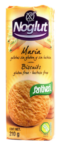 Noglut gluten-free Maria cookies, 210g tube