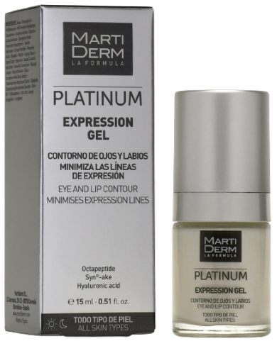 Martiderm Platinum Expression Eye and Lip Contour Gel 15 ml