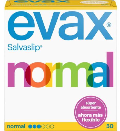 Normal panty liners box of 50 units