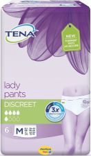Lady Pants Discreet Medium Panties 6 uds