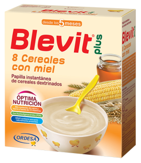 Papilla Plus 8 Cereals with Honey 300 gr