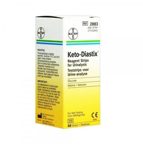 Keto Diastix Glucose / acetone Test Strip