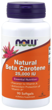 Beta Carotene (Natural) 90 Softgels