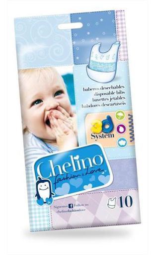 Disposable Bibs Fashion and Love 10 units