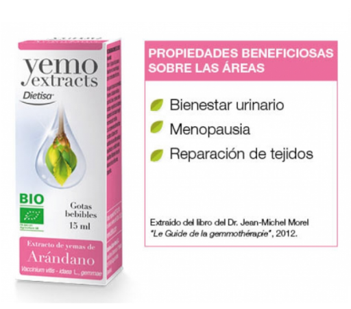 Dietisa Yemo Extracts Cranberry 15 ml