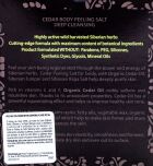 Sauna &amp; Spa Peeling with Cedar Detox Salt 370 ml