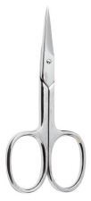 Chromeplated manicure scissors, straight tip
