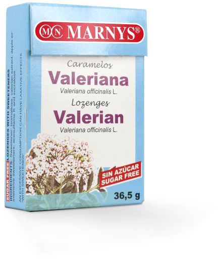 Sugar free Valerian candies 20 units 36,5 gr