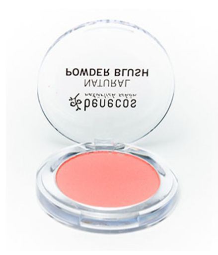 Benecos Powder Blush Compact Sassy Salmon