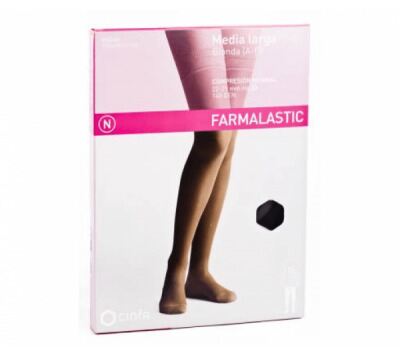 Farmalastic Long Stocking 140 Cappuccino Ex Blonde