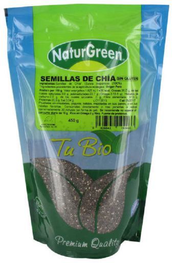 Chia seeds Bio 450 gr