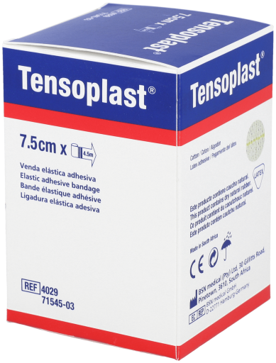 Elast Adh Tensoplast Bandage 7.5Cmx4.5M