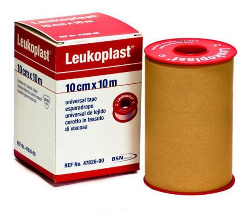 Leukoplast Flesh Fabric Tape 10 cm x 10 m