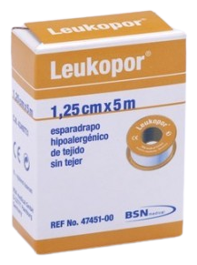 Leukopor tape 1.25 cm x 5 m