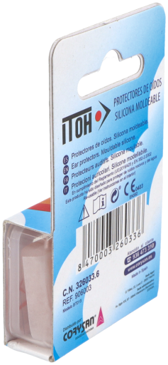 Itoh Silicone Earplugs 6 Units