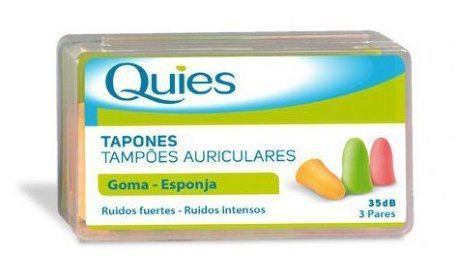 Quies Rubber Stoppers 6 Units