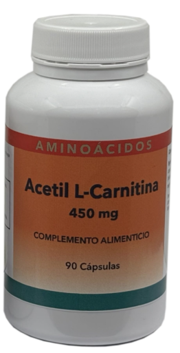 Bioener Acetil L Carnitina 450 mg 90 C&aacute;psulas
