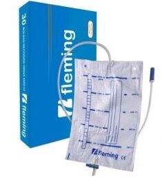 Urine Bag with Anti-Reflux Valve and Emptying Valve 2L 30 Units