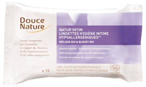 Feminine wipes