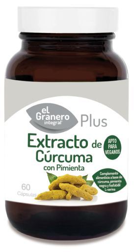 El Granero Integral Curcuma + Pepper + Phospholipids 60Capsules