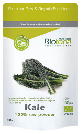 Biotona Raw Kale bag 120g Bio