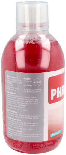 PHB Total Plus Fresh Mint Mouthwash 500Ml