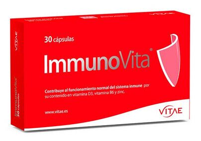 Vitae Immunovita Food Supplement 30 Capsules