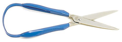 Ayudas dinamicas Left-handed scissors 75mm. On end