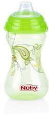ergonomic cup decorated 300ml Click It lidded