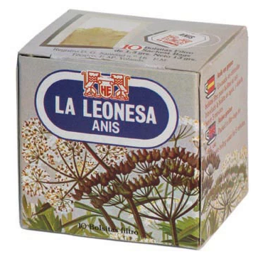La Leonesa Green Anise 10 Infusions