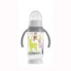 Bunny Half Moon Baby Bottle with Gray Handles 240 ml