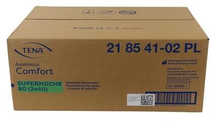 Comfort Super Anatomic diaper without Night