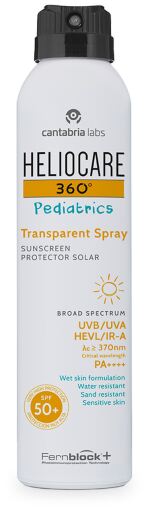 Heliocare 360 Pediatrics Transparent Spray SPF 50+ 200 ml