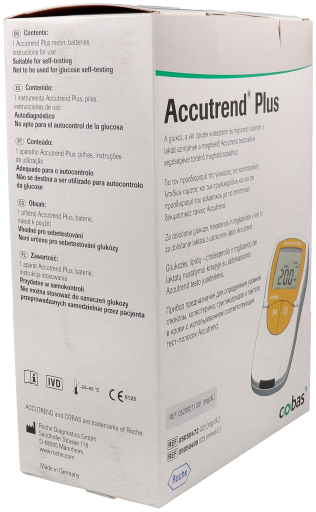 Accutrend Plus Device Glucose Cholesterol Triglycerides