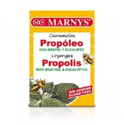 Marnys Propolis Menthol and Eucalyptus Sugar Free Candies 20 units 36.5 gr