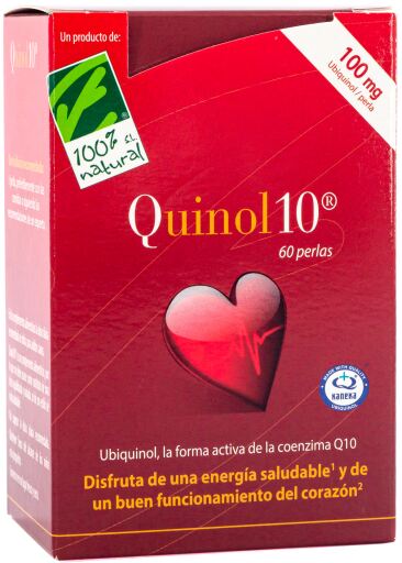 Quinol 10 Ubiquinol 100 mg 60 Capsules